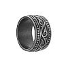 Vintage Totem 304 Stainless Steel Wide Finger Rings for Men FS-WG9BFEA-09-3