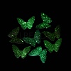Luminous UV Plating Opaque Acrylic Beads OACR-N160-47-3