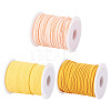 3 Rolls 3 Colors Faux Suede Cord LW-TA0001-07-3