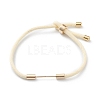 Braided Nylon Cord Bracelet Making MAK-A017-D02-08G-1