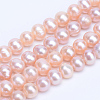 Natural Cultured Freshwater Pearl Beads Strands PEAR-R063-39B-1