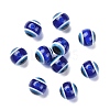 Round Evil Eye Resin Beads RESI-R159-10mm-08-1
