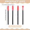 1 Bag 20Pcs Plastic with Silicone Sewing Machine Cleaning Brush AJEW-LP0010-21B-2
