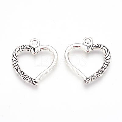 Tibetan Style Alloy Pendants TIBEP-X0185-49AS-1
