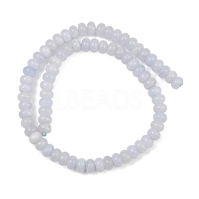 2 Strands Natural White Jade Beads Strands G-PA0001-23D-1