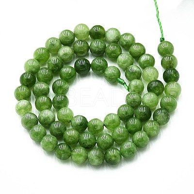 Natural Quartz Beads Strands G-N355-6mm-03-1