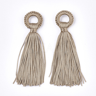 Polyester Tassel Big Pendant Decorations FIND-S274-09-1