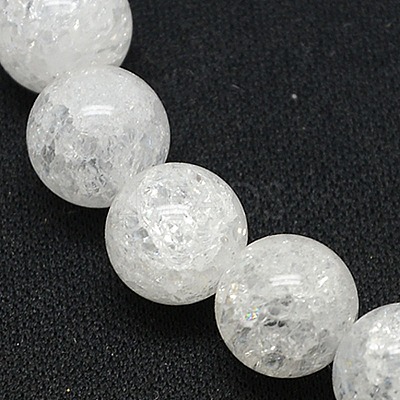 Natural Crackle Quartz Beads Strands X-G-N0007-10mm-11-1