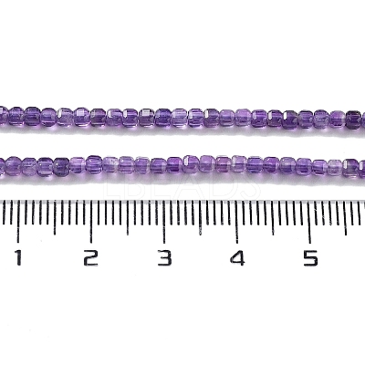 Natural Amethyst Beads Strands X-G-J400-A03-01-1