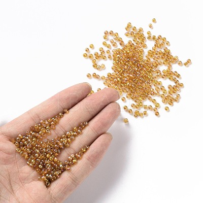 (Repacking Service Available) Round Glass Seed Beads SEED-C016-3mm-162C-1
