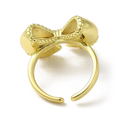 Brass Cuff Rings for Women RJEW-D026-02G-1