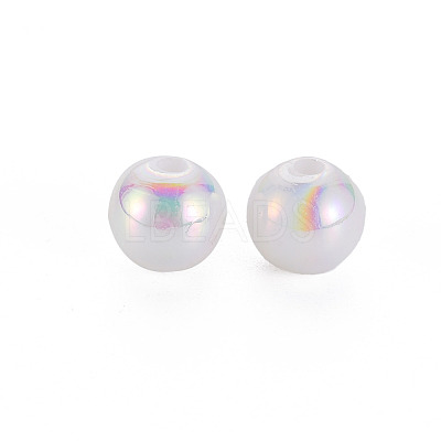 Opaque Acrylic Beads MACR-S370-D8mm-01-1