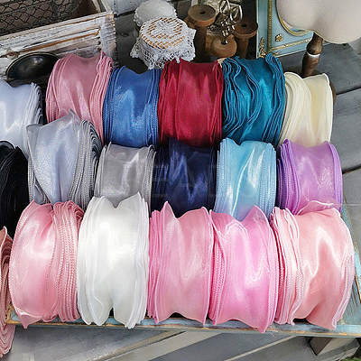1Bag Organza Ribbon ORIB-CY0001-04C-1