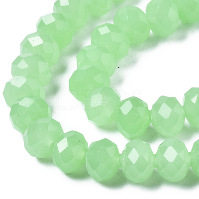 Glass Beads Strands EGLA-A034-J8mm-D08-1