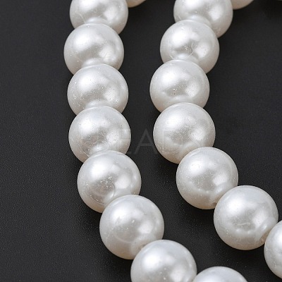 Glass Pearl Beads Strands HY-10D-B01-1-1