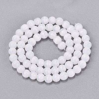 Glass Imitation Cat Eye Beads Strands GLAA-N074-03A-10-1