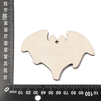 Halloween Printed Wooden Big Pendants LS-WOOD-I016-01K-1