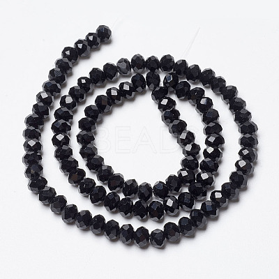 Opaque Solid Color Imitation Jade Glass Beads Strands EGLA-A044-P2mm-D18-1