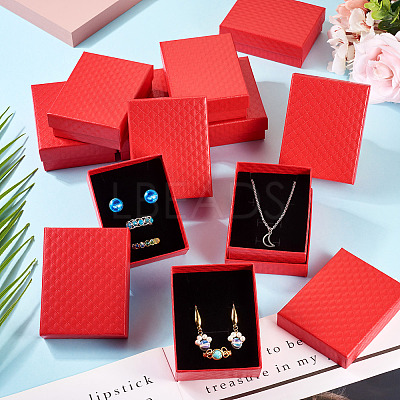 Rhombus Textured Cardboard Gift Storage Boxes CON-TAC0010-03A-04-1