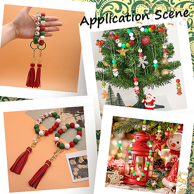 DIY Christmas Keychain Making Kit DIY-SC0022-54-1