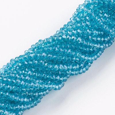 Glass Beads Strands GLAA-F079-1