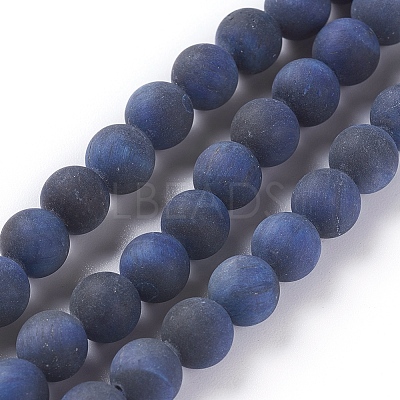 Natural Tiger Eye Beads Strands G-F616-01A-8mm-1