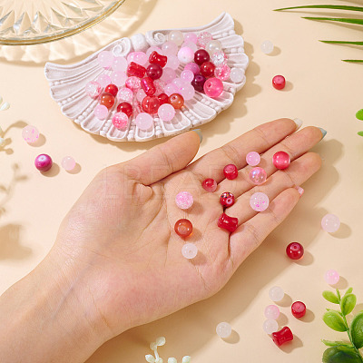 80G Transparent Glass Beads DGLA-TA0001-47I-1