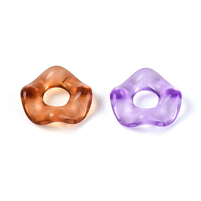 Transparent Acrylic Beads OACR-Q197-06-1