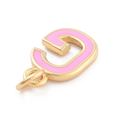 Rack Plating Brass Pendants KK-C065-02G-G-1