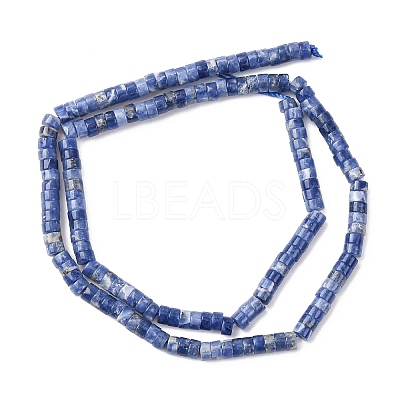 Natural Sodalite Beads Strands G-F631-A46-1