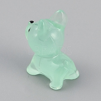 Luminous Resin Dog Display Decorations RESI-CJC0012-30H-1