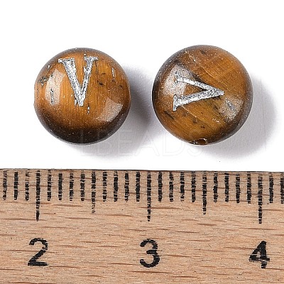 Natural Tiger Eye Beads G-L524-20V-02-1