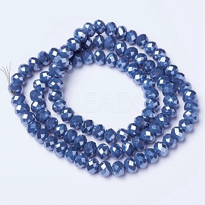 Electroplate Glass Beads Strands LS-EGLA-A034-P2mm-A05-1