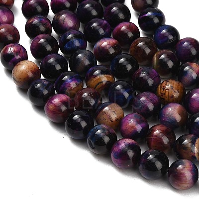 Natural Tiger Eye Beads Strands LS-G-F591-18-12mm-10-1