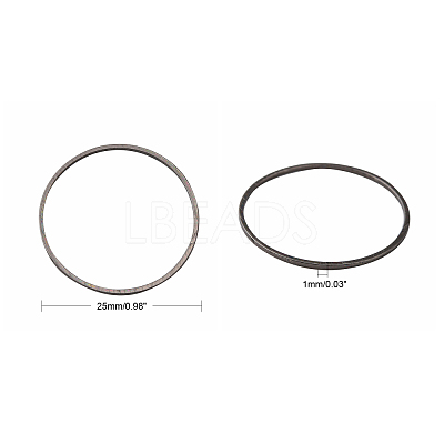 Brass Linking Rings X-EC18725MM-B-1
