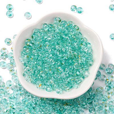 3/0 Baking Paint Transparent Colours Glass Round Beads SEED-L011-13A-03-1
