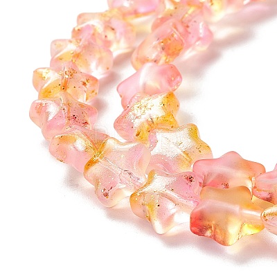 Transparent Glass Beads Strand X1-GLAA-F112-04I-1