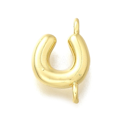 Brass Connector Charms KK-P295-01G-U-1