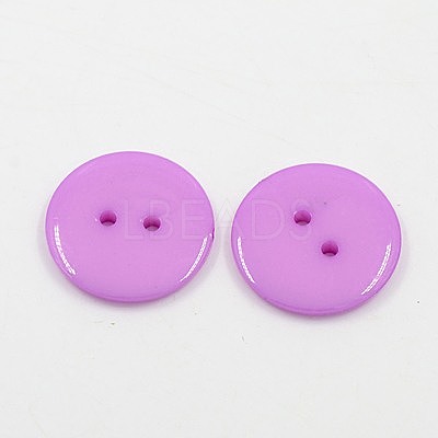 Acrylic Sewing Buttons BUTT-E084-B-07-1