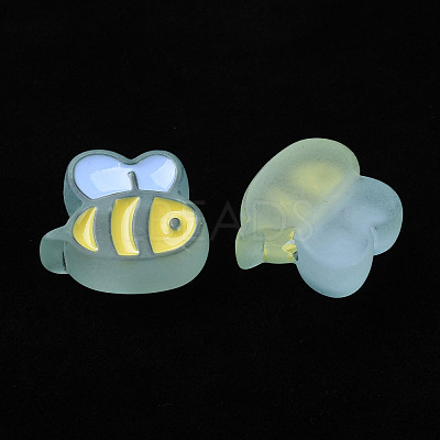 Transparent Acrylic Beads MACR-S374-06B-05-1