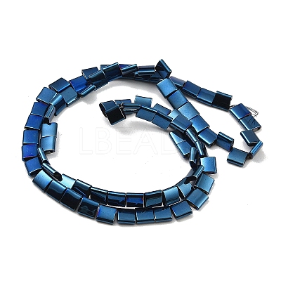 Electroplated Non-magnetic Synthetic Hematite Beads Strands G-G089-B02-14-1