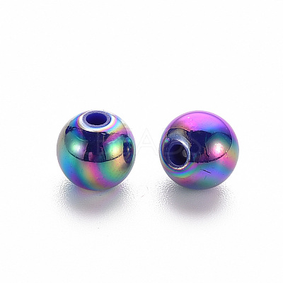 Opaque Acrylic Beads MACR-S370-D8mm-S014-1