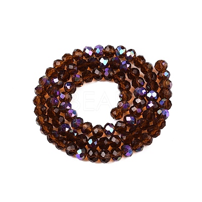 Electroplate Glass Beads Strands EGLA-A044-T6mm-L02-1