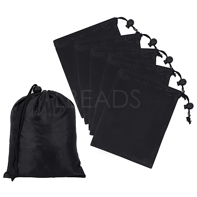 10Pcs Cloth Drawstring Bags ABAG-GO0001-19B-1