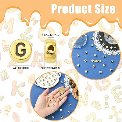 26Pcs 26 Styles 304 Stainless Steel Enamel Beads STAS-CJ0003-63-1