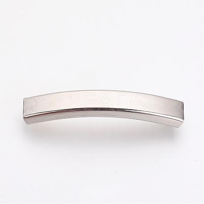 Tarnish Resistant 201 Stainless Steel Slide Charms STAS-R092-02-1