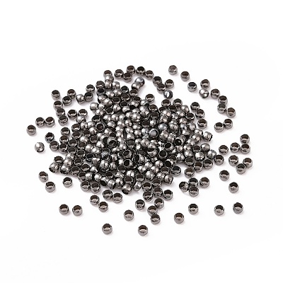 Brass Crimp Beads E002-NFB-1