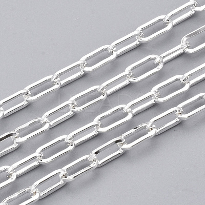 Unwelded Iron Paperclip Chains CH-S125-02E-S-1