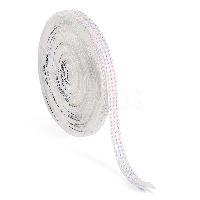 3 Yards Resin Self Adhesive Sewing Trim Hotfix Rhinestone Tape DIY-TA0013-15B-1