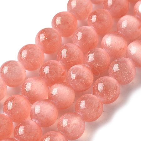 Natural Selenite Beads Strands G-C142-01A-12-1